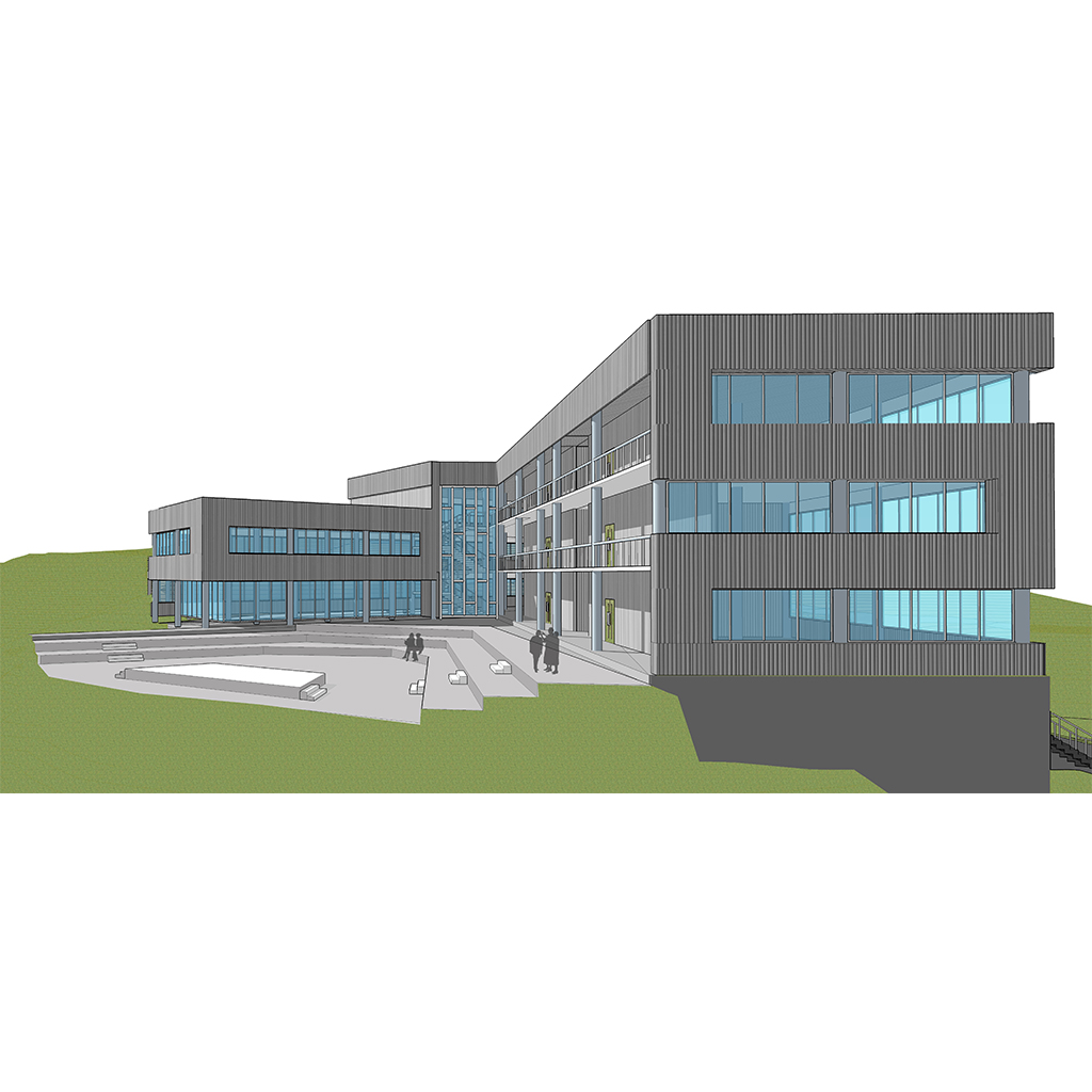 BGSBU Nursing College_0005 Institutional building architecture by ANA Design Studio Pvt. Ltd.
