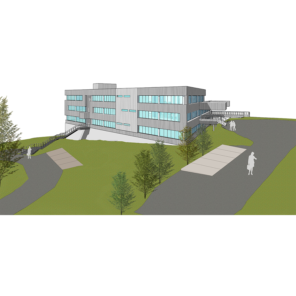 BGSBU Nursing College_0007 Institutional building architecture design by ANA Design Studio Pvt. Ltd.