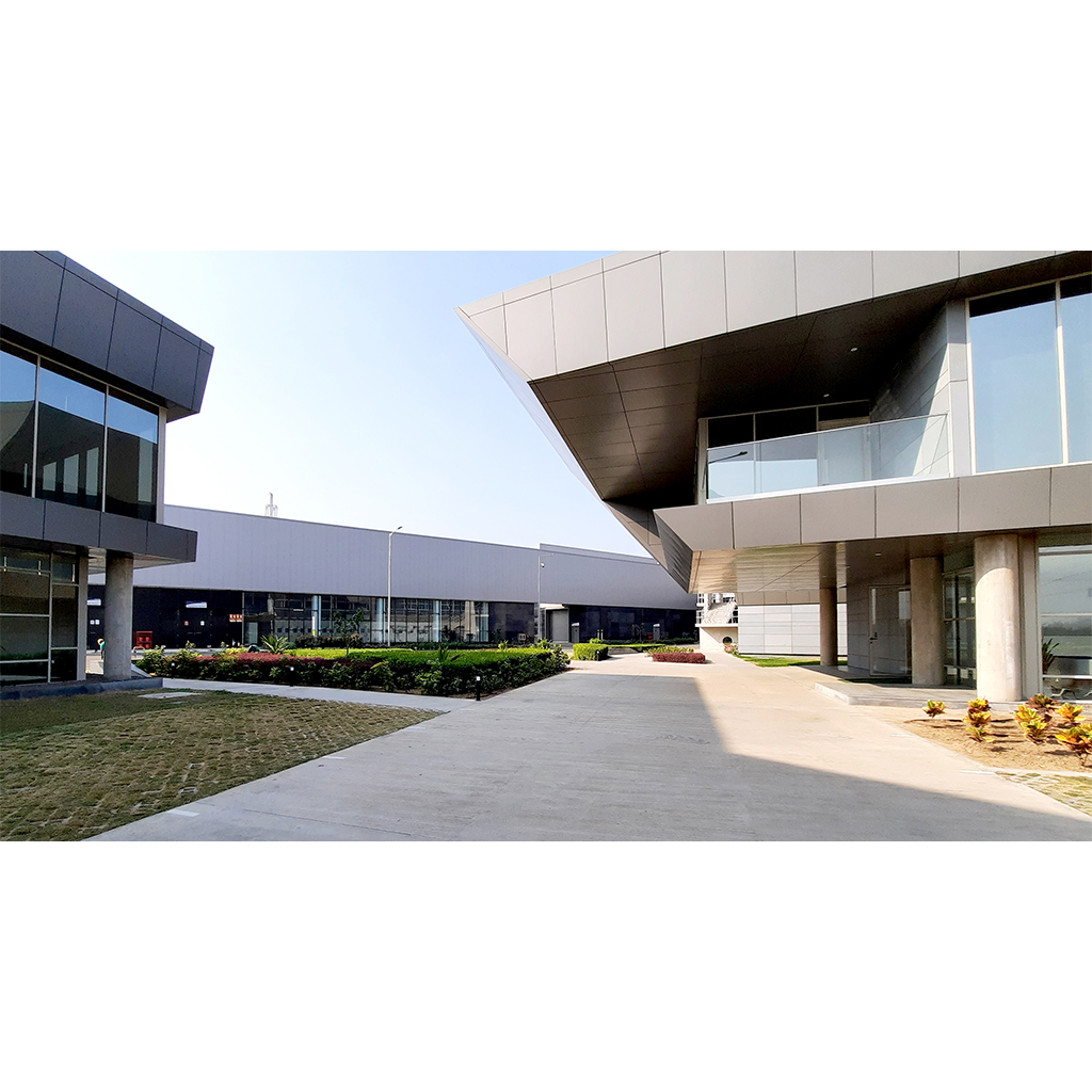 new plasser india industry phase 1 exterior - ANA Design Studio Pvt. Ltd.