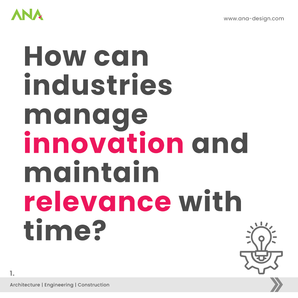 How can industries manage innovation and maintain relevance with time? by ANA Design Studio Pvt. Ltd.
