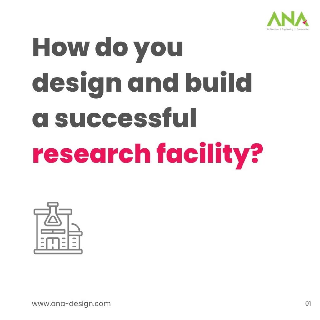 How do you design and build a successful research facility? - ANA Design Studio Pvt. Ltd.